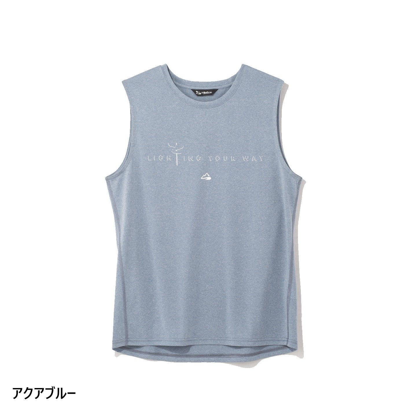 【2025.06 新色】milestone/マイルストーン Doo Bop sleeveless T-shirts ドゥーバップ スリーブレスティシャツ （ユニセックス）