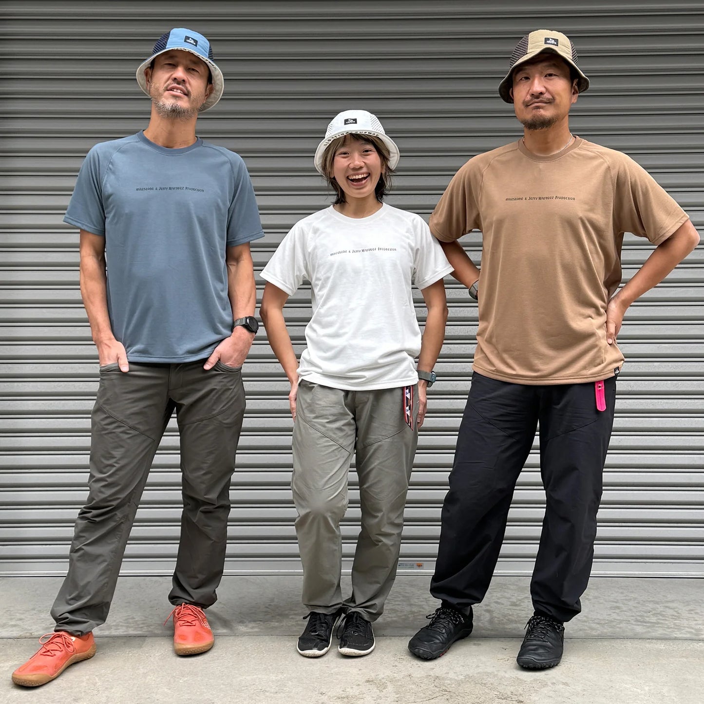 【2026.3/25発売】milestone/マイルストーン milestone Original T-Shirt Canvas "Let's Keep Pushing Our Limits！"（ユニセックス）