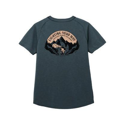 【2026.3/25発売】milestone/マイルストーン milestone Original T-Shirt Canvas "Let's Keep Pushing Our Limits！"（ユニセックス）