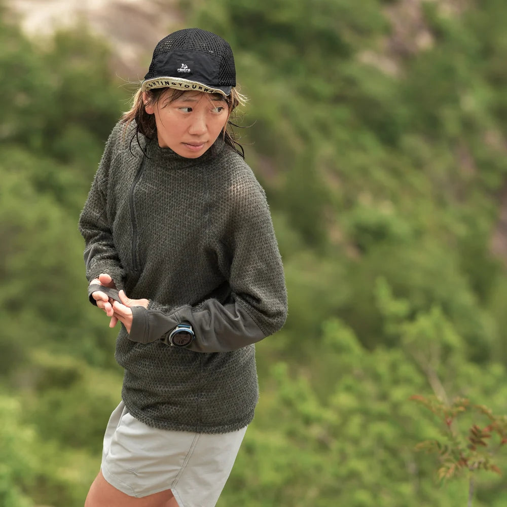 【2026.9/5発売】milestone/マイルストーン Cloud   Half-Zip クラウド ハーフ ジップ（ユニセックス）