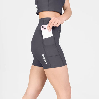 【2026秋冬】SAYSKY/セイスカイ（レディス）Combat+ Rib Short Tights 4inch SW55002c611