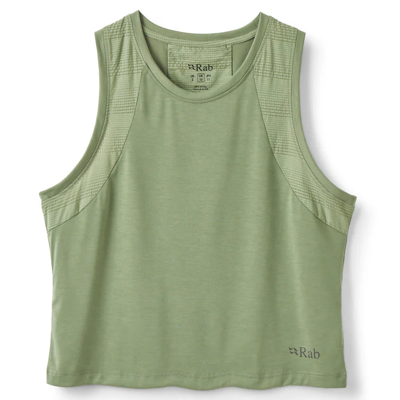 【2026春夏】Rab/ラブ （ウィメンズ）Rivelin Crop Tank Wmns