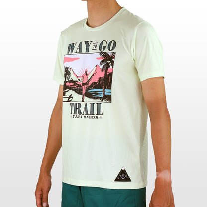 【2025.春夏】STAMP/スタンプ STAMP GRAPHIC RUN TEE (WAY TO GO TRAIL)
