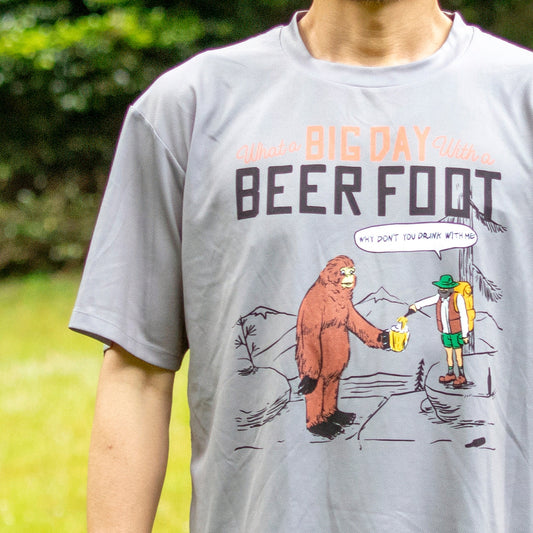 【2026春夏】STAMP/スタンプ  STAMP WIDE TEE (BEERFOOT)（ユニセックス）