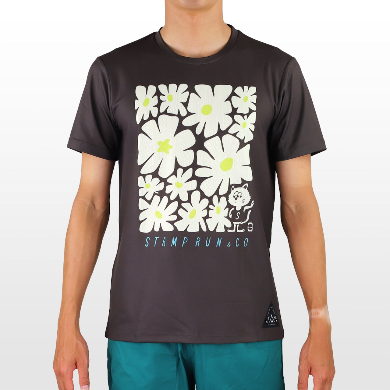 【2025.春夏】STAMP/スタンプ STAMP GRAPHIC RUN TEE (FLOWER)