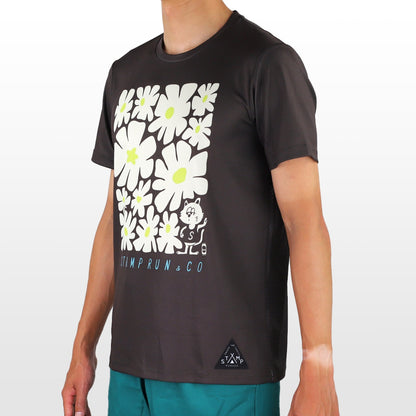 【2025.春夏】STAMP/スタンプ STAMP GRAPHIC RUN TEE (FLOWER)