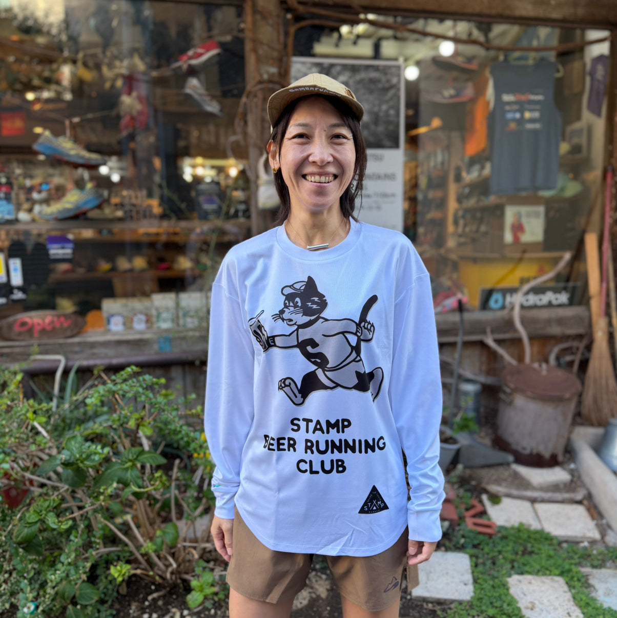 【美品】ASICS x ELDORESO ロングスリーブTシャツ Mサイズ ウェア（トップ） – RUN-WALK Style