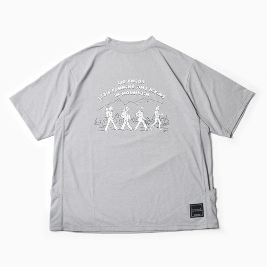 【2024春夏モデル】MMA/マウンテンマーシャルアーツ MMA_Jerry Ukai Mountain Big Tee （Gray）【名古屋店のみ】