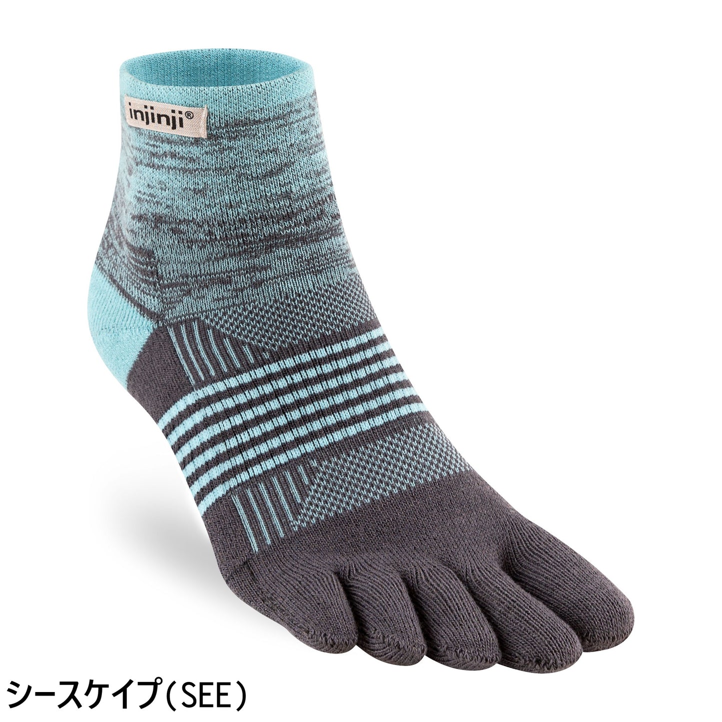 【2025秋冬 新色】injinji /インジンジ トレイルミッドウェイト ミニクルー（ウィメンズ）213131