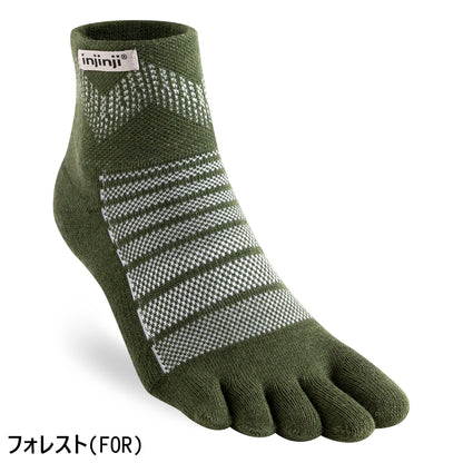 【2025秋冬New Color】injinji /インジンジ （ユニセックス) アウトドアミッドウェイトミニクルーウール(名古屋店のみ)
