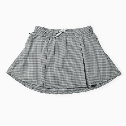 MMA/マウンテンマーシャルアーツ Women's Front Pleats Run Skirt （Mini Check）【名古屋店のみ】