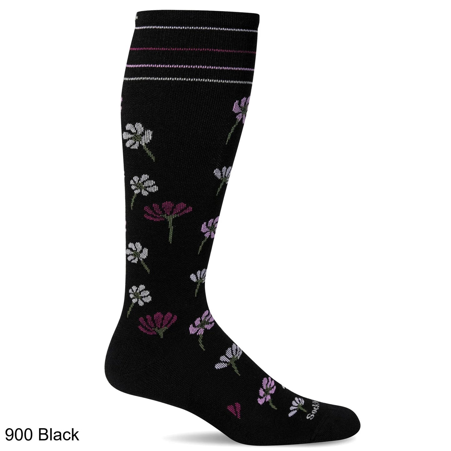 sockwell/ソックウェル  24SS FIELD FLOWER Ladies【SW133W】（ウィメンズ/ロング/中着圧/ウルトラライトクッション）