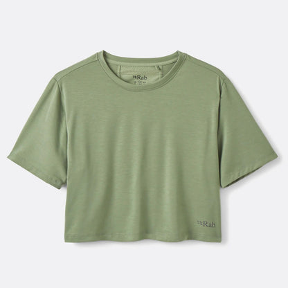 【2026春夏】Rab/ラブ （ウィメンズ）Rivelin Crop Tee（名古屋店のみ）