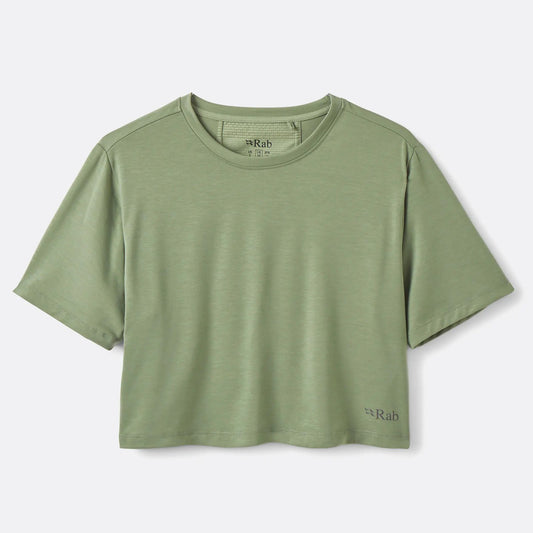 【2026春夏】Rab/ラブ （ウィメンズ）Rivelin Crop Tee（名古屋店のみ）